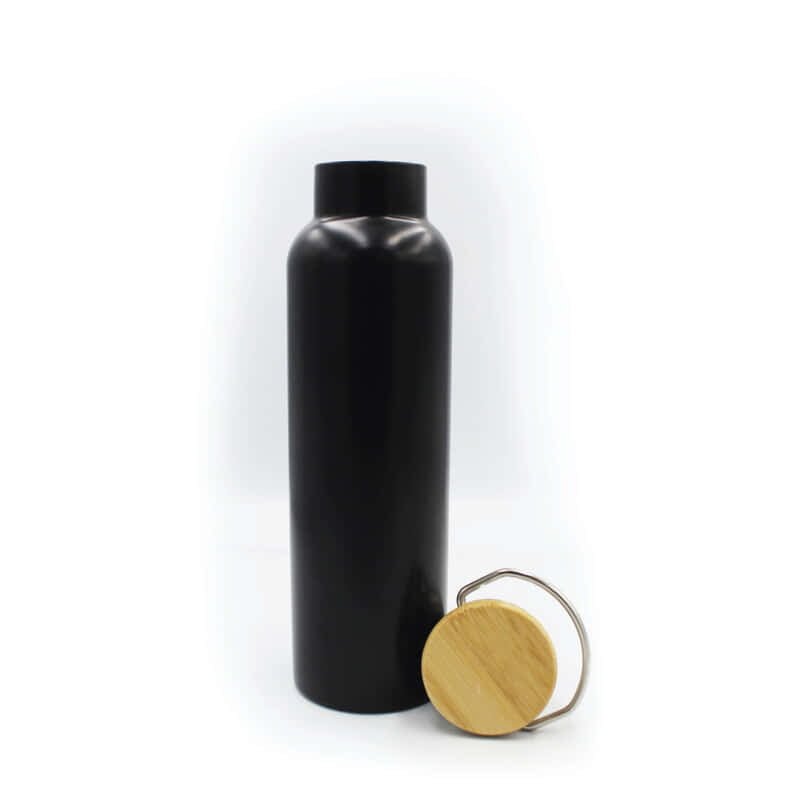 Sfodri - Stainless Steel Bamboo Lid Flask Printing