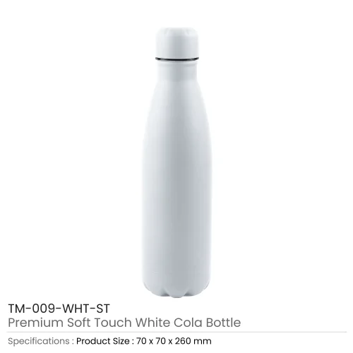 Premium Soft Touch Matt Cola Bottles